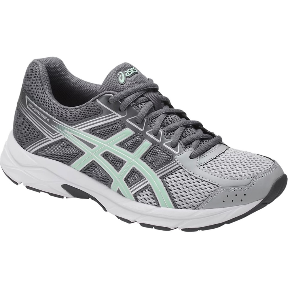 ASICS GEL-CONTEND 4 : Mid Grey/Glacier Sea/Silver women’s running shoes SZ 9 - Picture 2 of 15